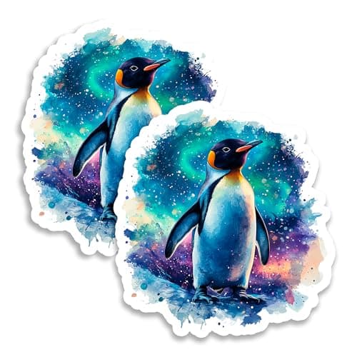 Penguin Fridge Magnet 4 Inch 2-Pack Vinyl