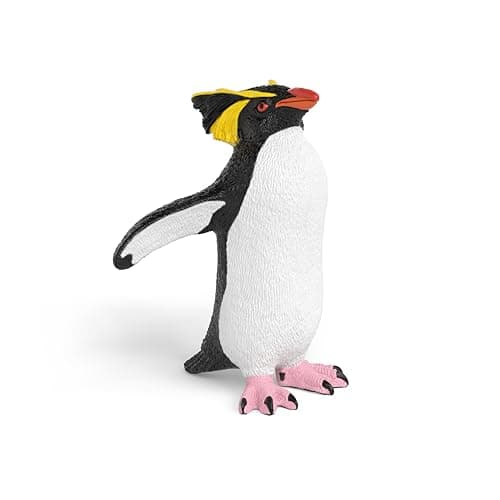 Schleich Wild Life - Rockhopper Penguin Toy Figurine - Kids Ages 3+ | 14932