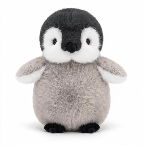 ABEARCAR Cute Penguin Stuffed Animal Plushie Soft Plush Gift for Kids 9”