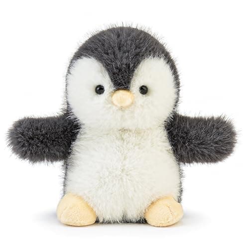 ABEARCAR Cute Penguin Stuffed Animal Plushie Soft Plush Gift for Kids 6”
