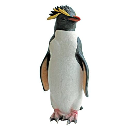 Design Toscano QM2490100 Rock Hopper Penguin Statue, Multicolored
