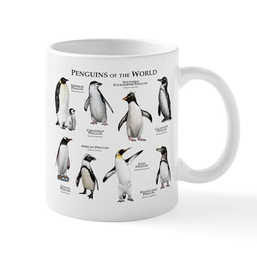 CafePress Penguins Of The World Mug 11 oz (325 ml) Ceramic Coffee Mug