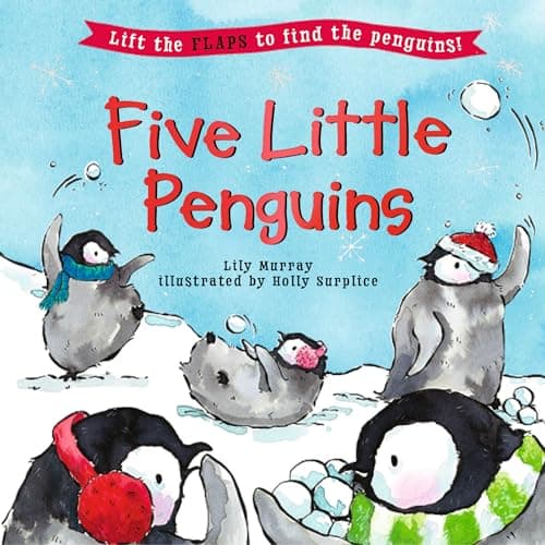 Five Little Penguins (Five Little... Lift-the-Flap Books)